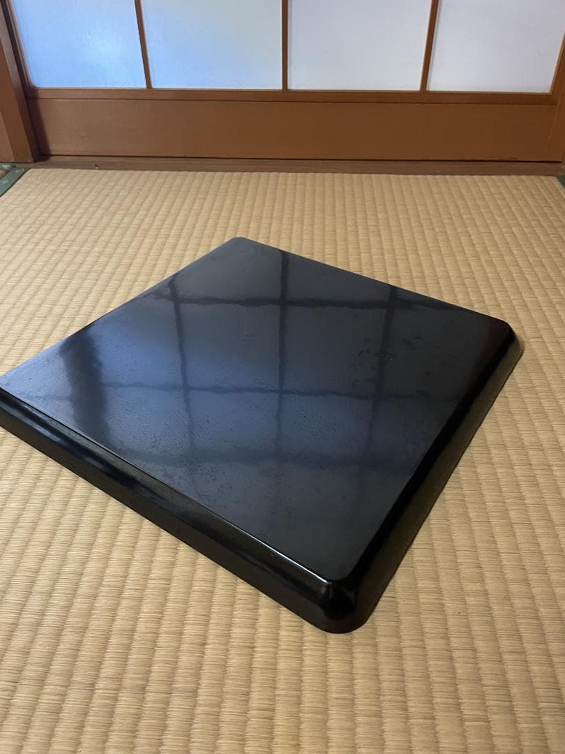 堆朱 わきとり盆 2枚