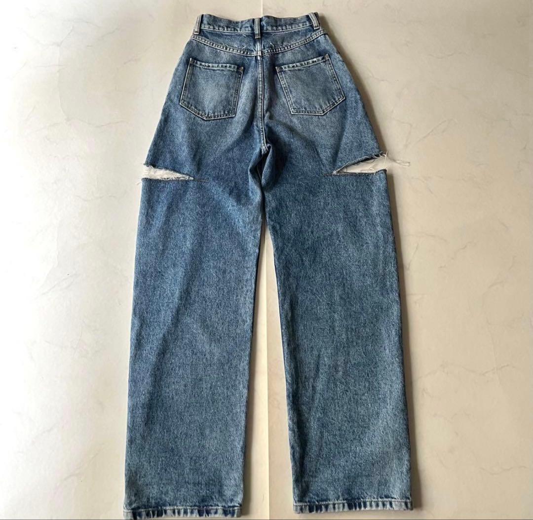 【かなこ】美品 Maison Margiela スラッシュデニム
