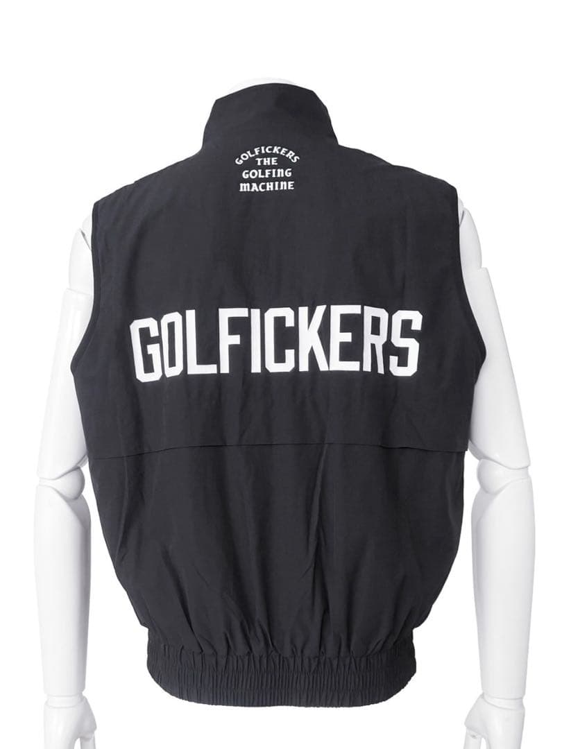golfickers ベスト　Lサイズ　ブラック
