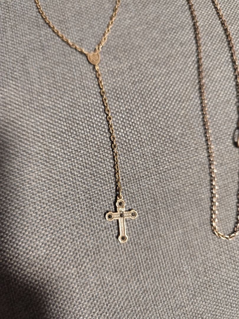 ルードギャラリー クロスネックレス ロザリオネックレス
