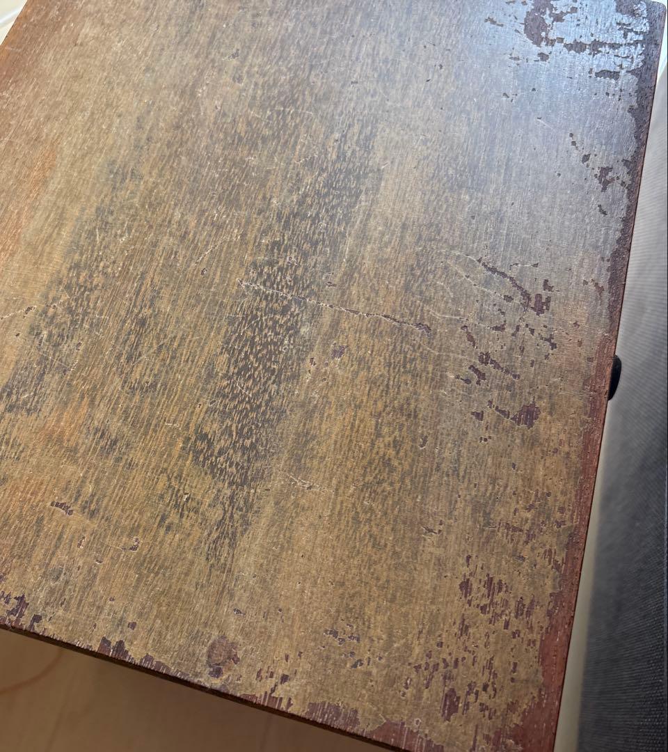 木製アンティーク 小引き出し5杯　書類棚　レターケース　古家具 古道具