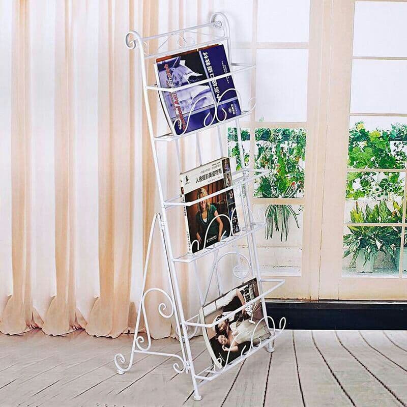 雑誌棚書籍棚新聞棚資料棚着地鉄芸創意宣伝展示棚立体本棚