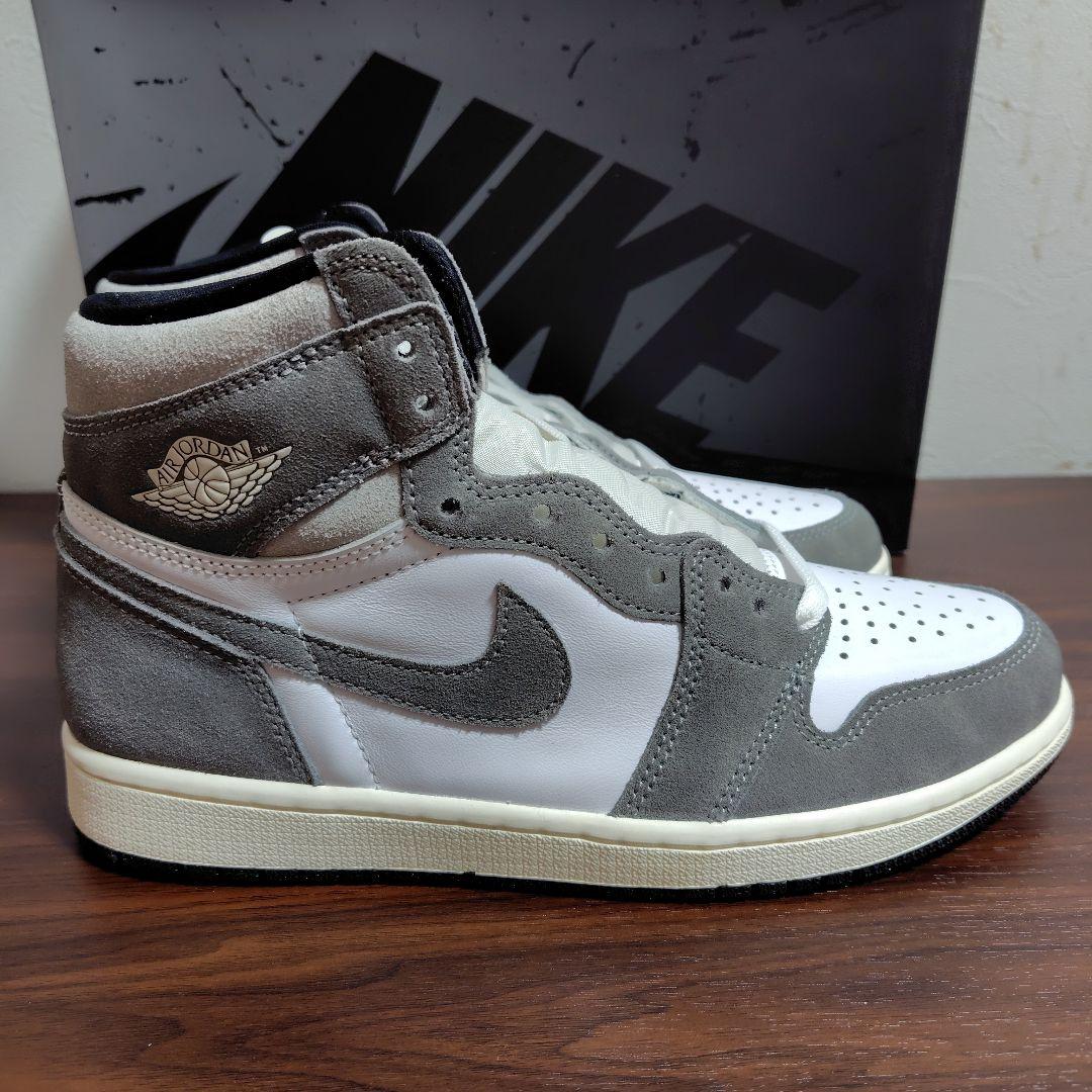 靴 NIKE AIR JORDAN 1 HIGH OG SMOKE GREY