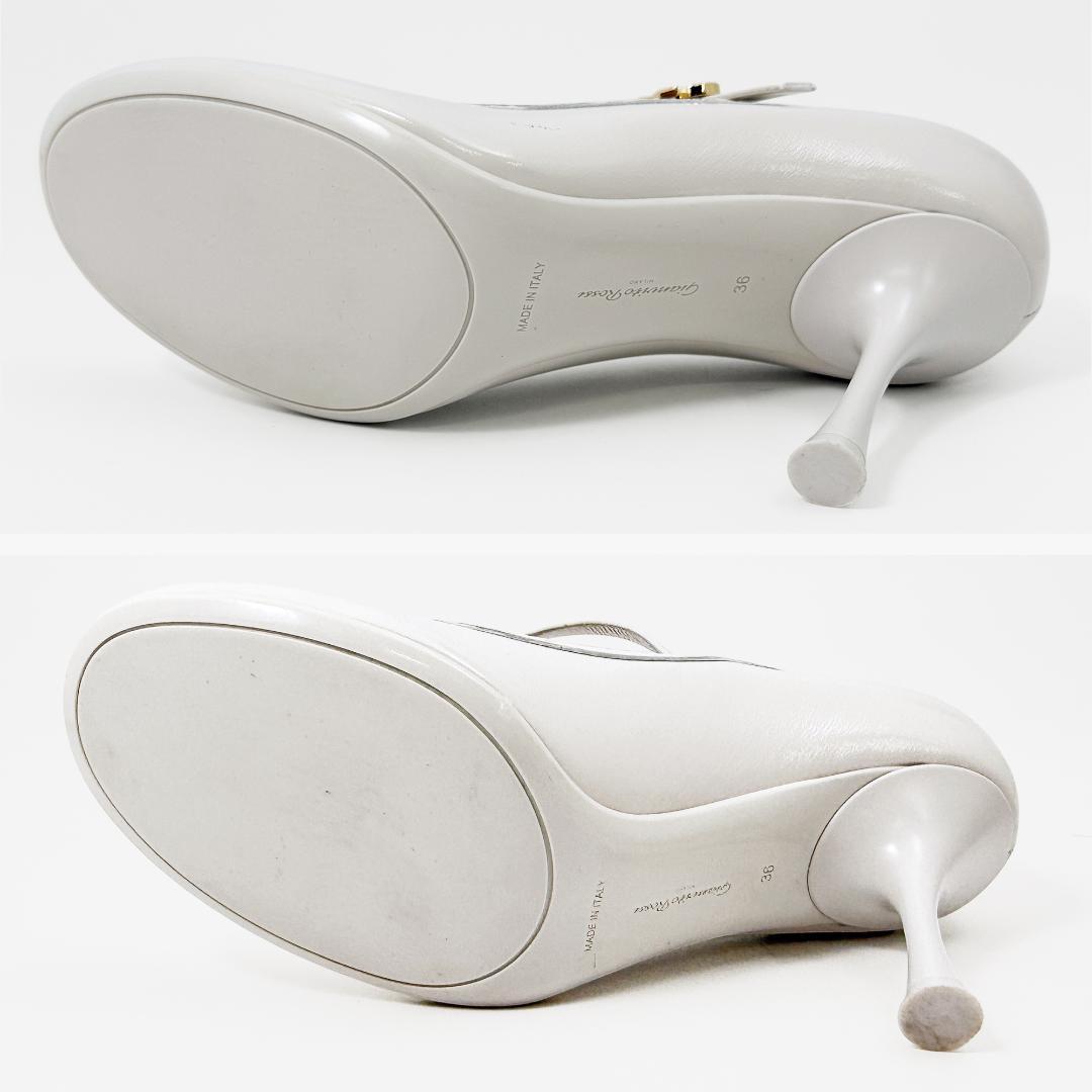 【極美品】ジャンヴィトロッシ ハイヒール メリージェーン エナメル 23㎝ 36