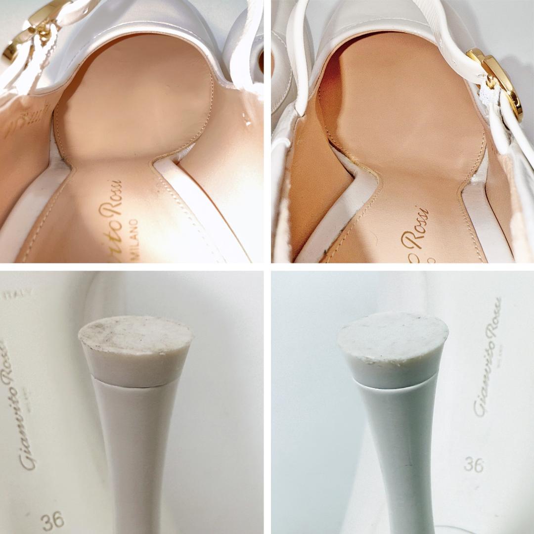 【極美品】ジャンヴィトロッシ ハイヒール メリージェーン エナメル 23㎝ 36