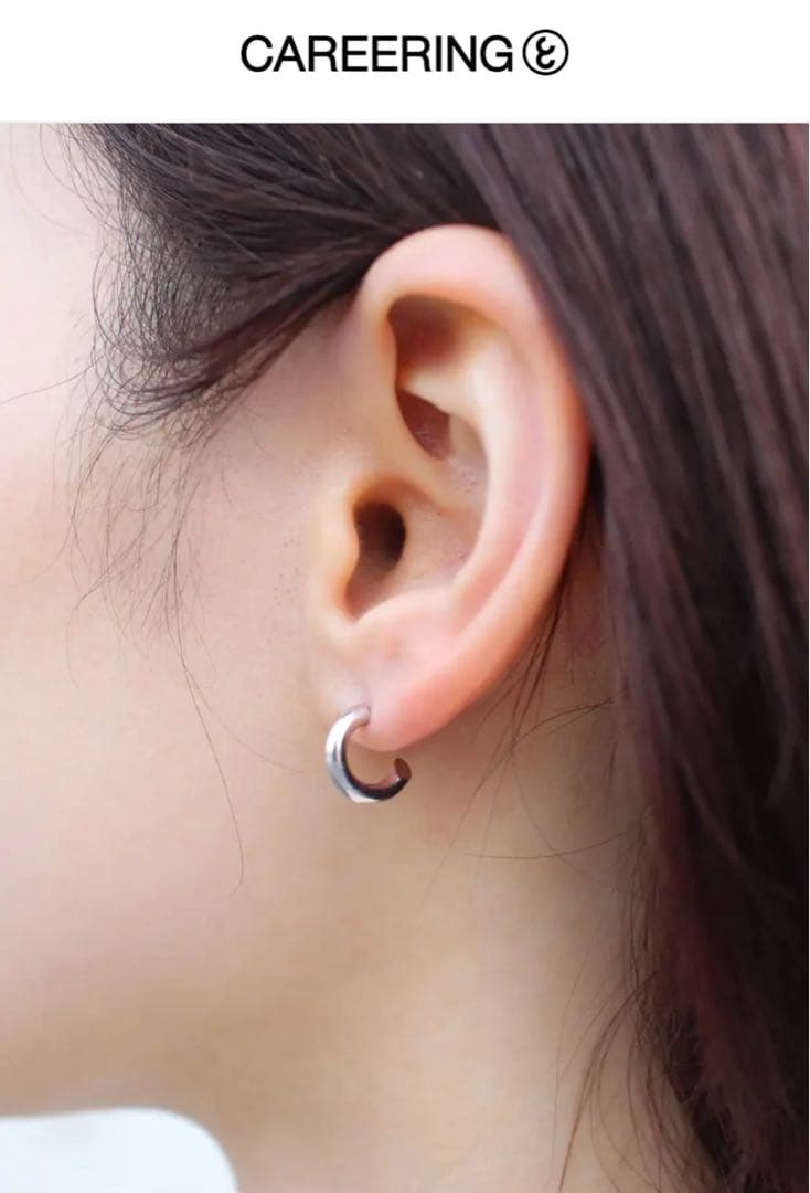 CAREERING片耳用/藤原ヒロシ コラボ silver925/18K素材使用