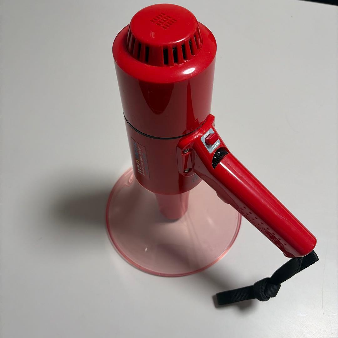 拡声器　トランジスタメガホン　サイレン付き