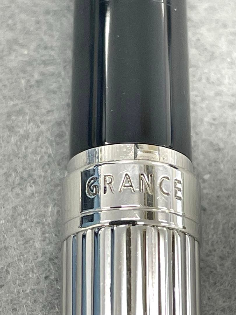 【美品】 PILOT 万年筆 グランセ ロジウム ブラックマーブル 14K F