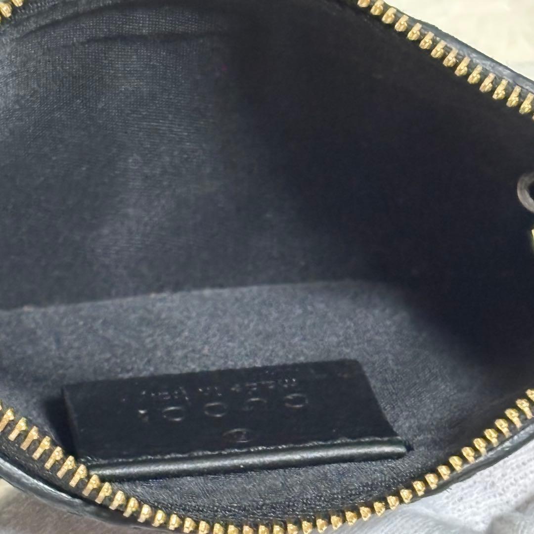 【美品】ＧＵＣＣＩ グッチ　 シグネチャー レザーキーケース ケース GG