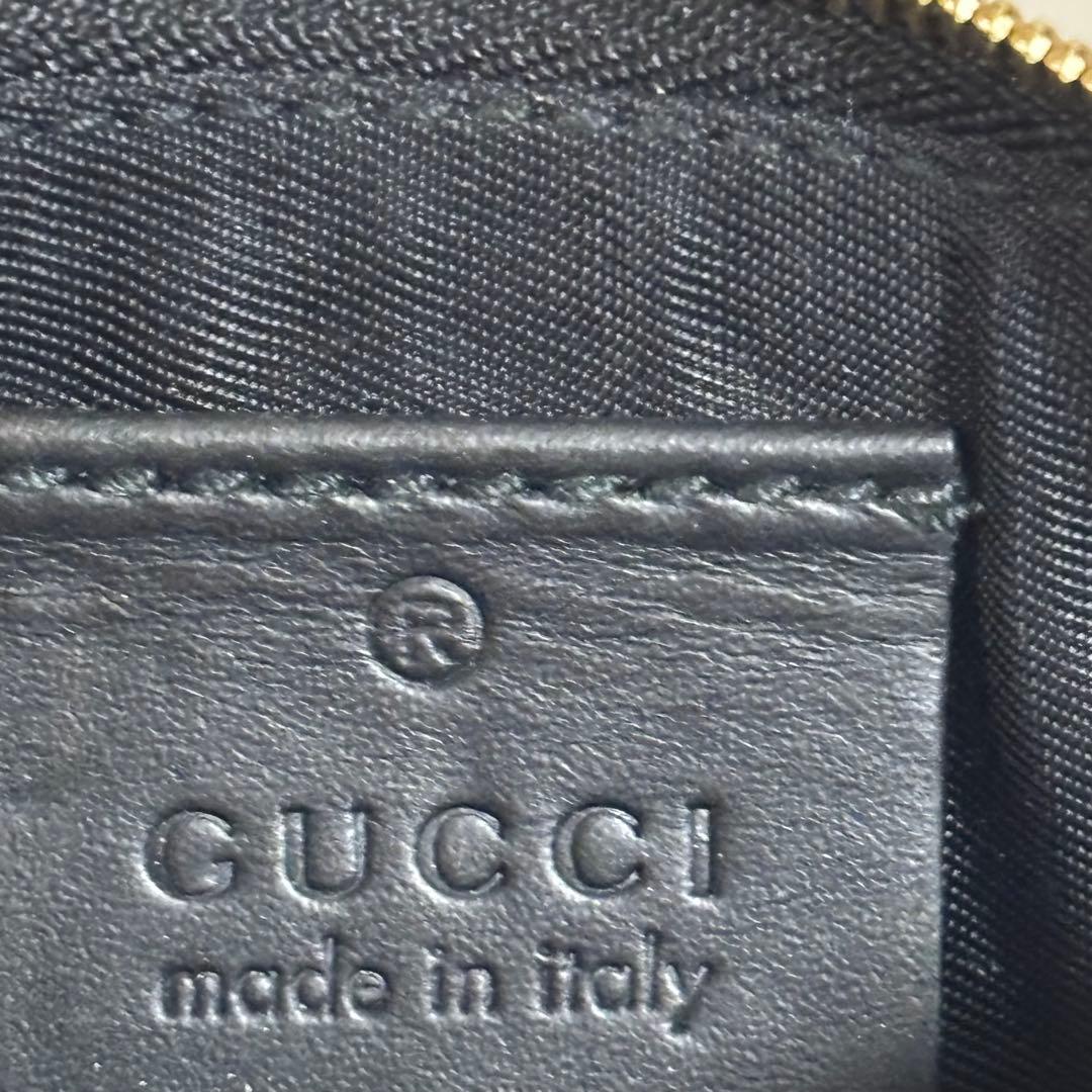 【美品】ＧＵＣＣＩ グッチ　 シグネチャー レザーキーケース ケース GG