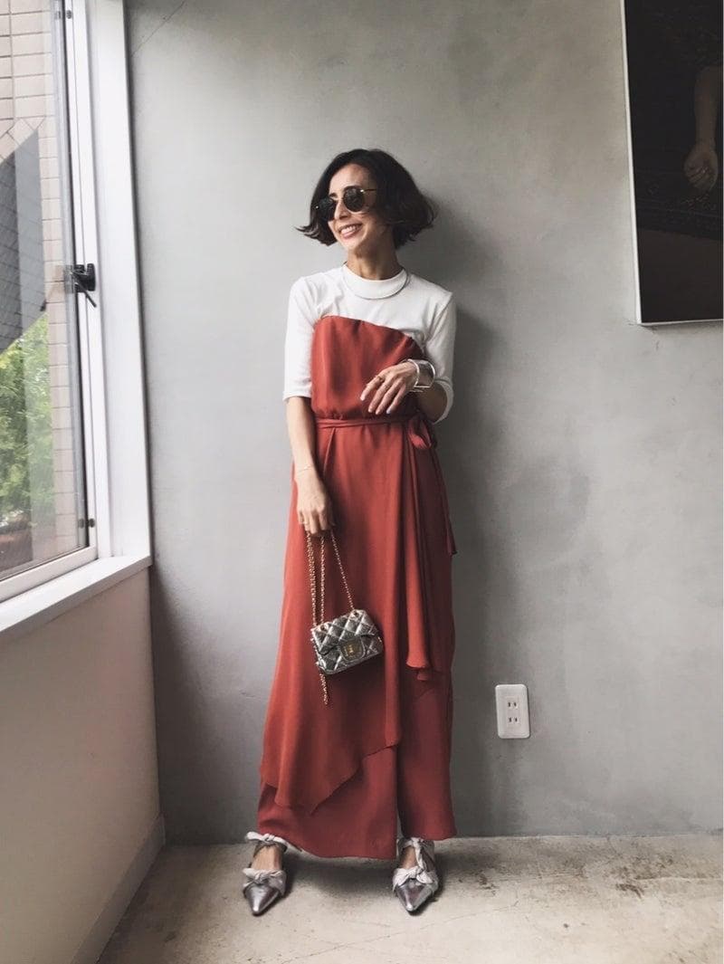 新品 Ameri OVER HIGH WAIST LIKE PANTS