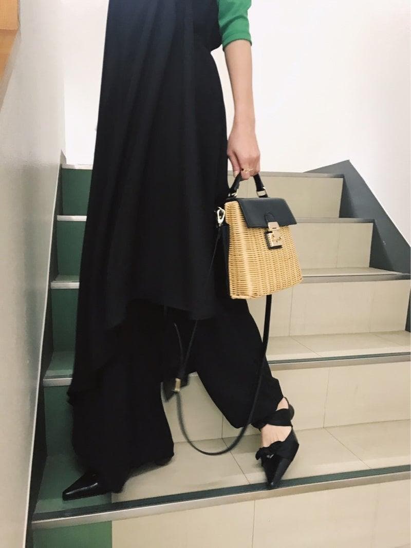 新品 Ameri OVER HIGH WAIST LIKE PANTS