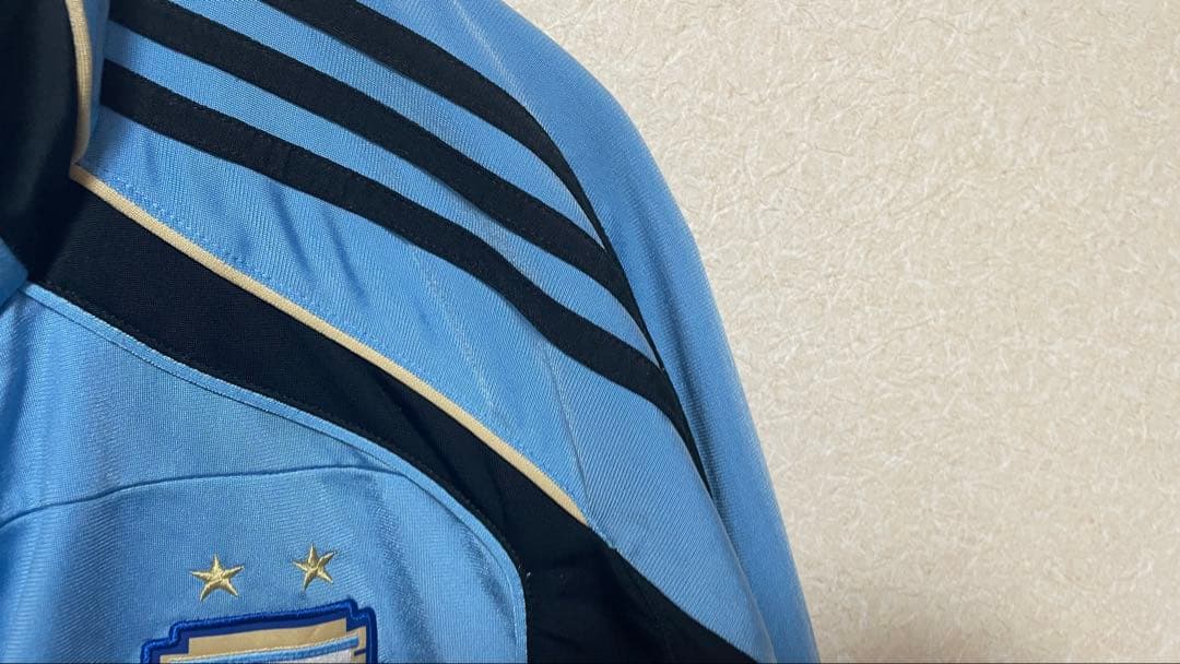 【激レア／正規品】2007年 アルゼンチントラックジャケットadidas水色XO