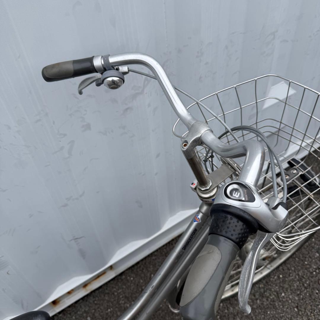 自転車 27インチ カゴ/変速機/オートライト付 定価8万円