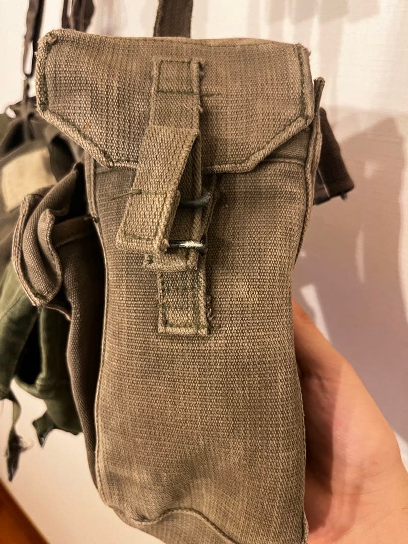 実物　イギリス軍パターン58 (P58) ウェビングセット