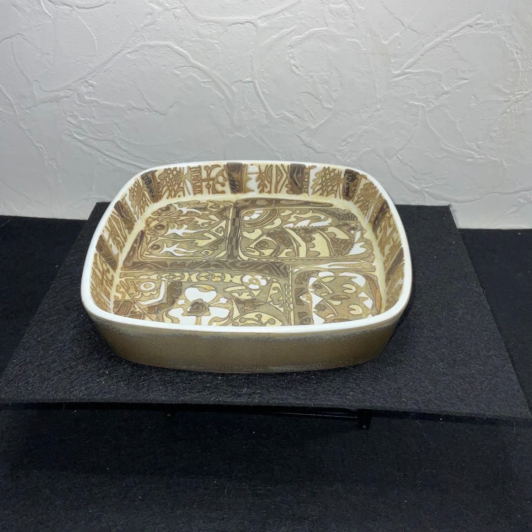 ロイヤルコペンハーゲン　バッカ　角皿プレート