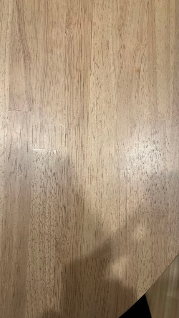 kanademono カフェテーブル ラバーウッド100cm 送料8600円込