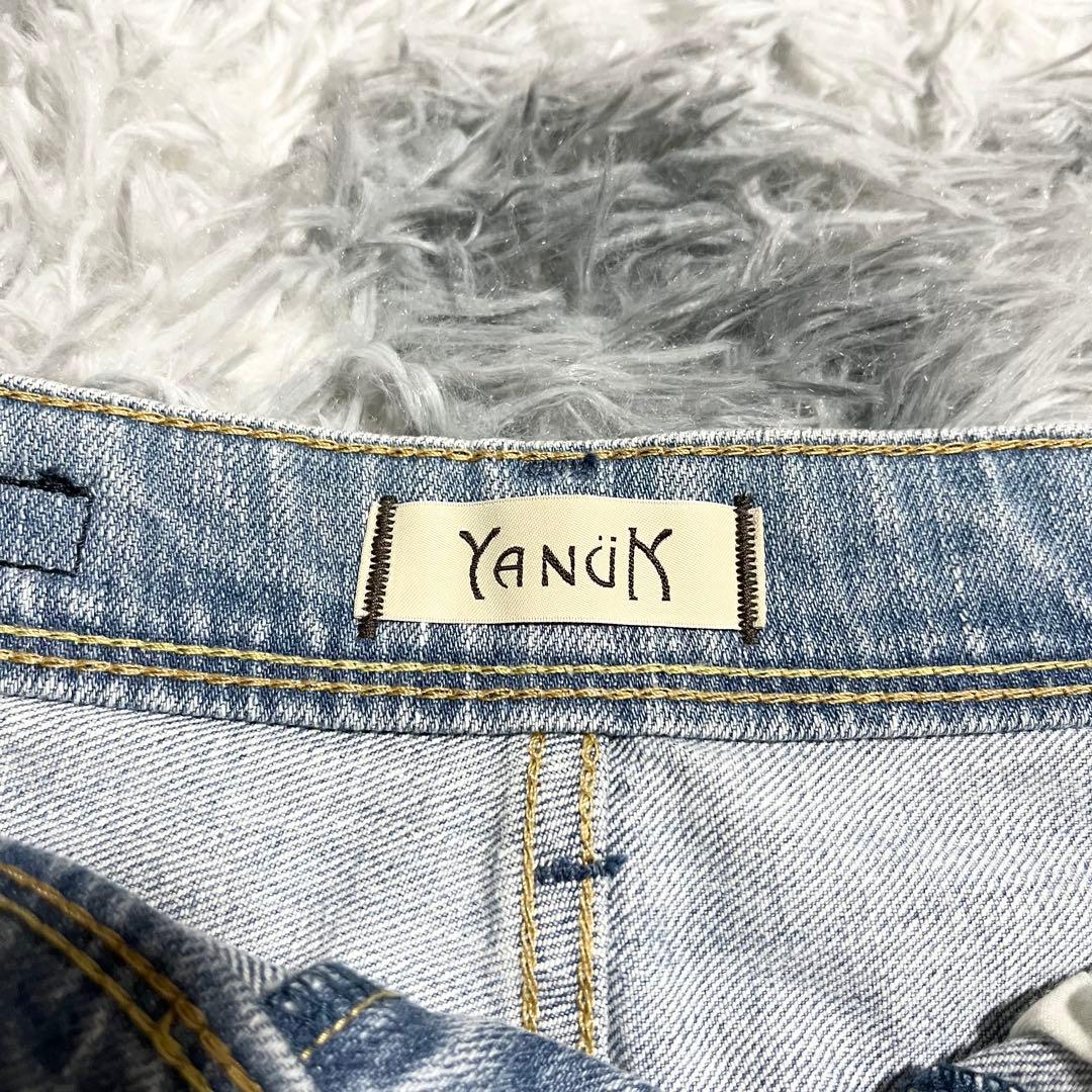 人気　ヤヌーク LILITH リリス カットオフデニム　22