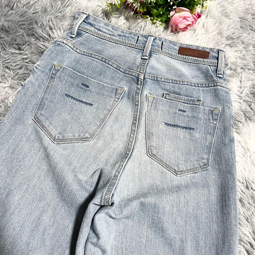 人気　ヤヌーク LILITH リリス カットオフデニム　22