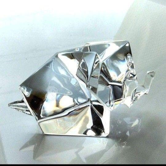 【新品】バカラ　折り紙シリーズ　象　ぞう 　エレファント