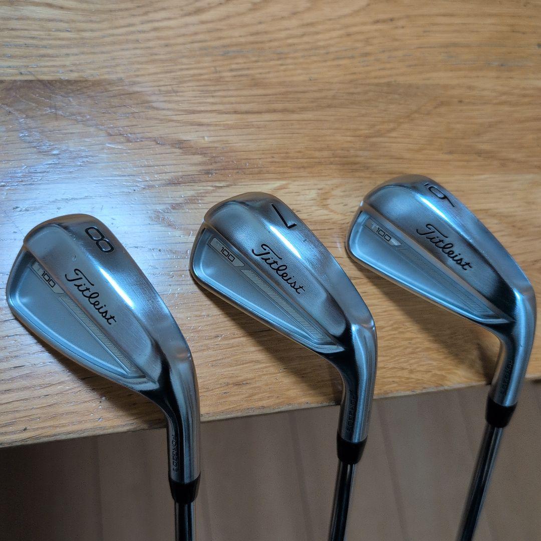 Titleist T150 4番　T100 5番〜P 50度　計8本