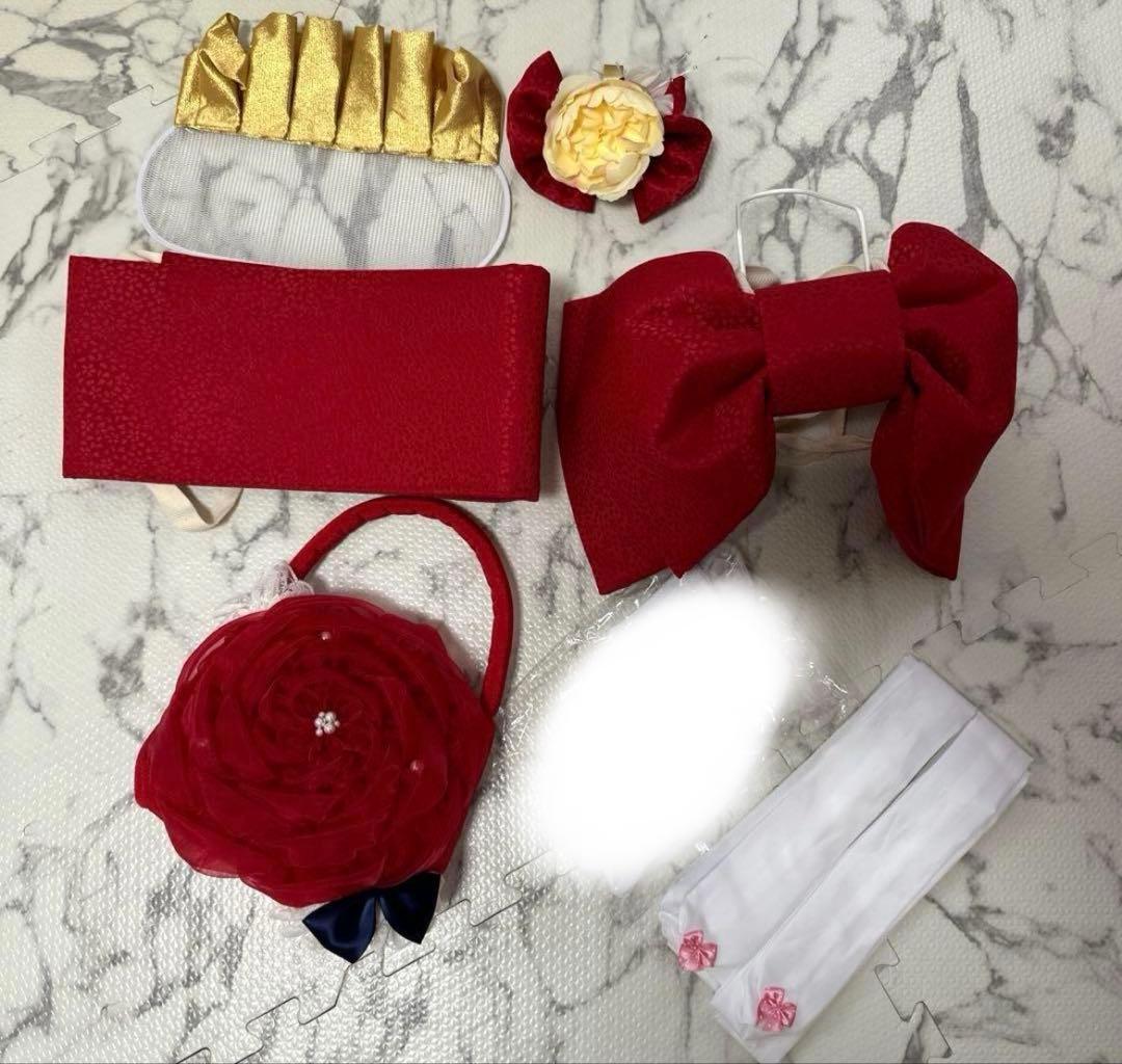 七五三着物フルセット 7歳 京都瑠璃雛菊　女の子