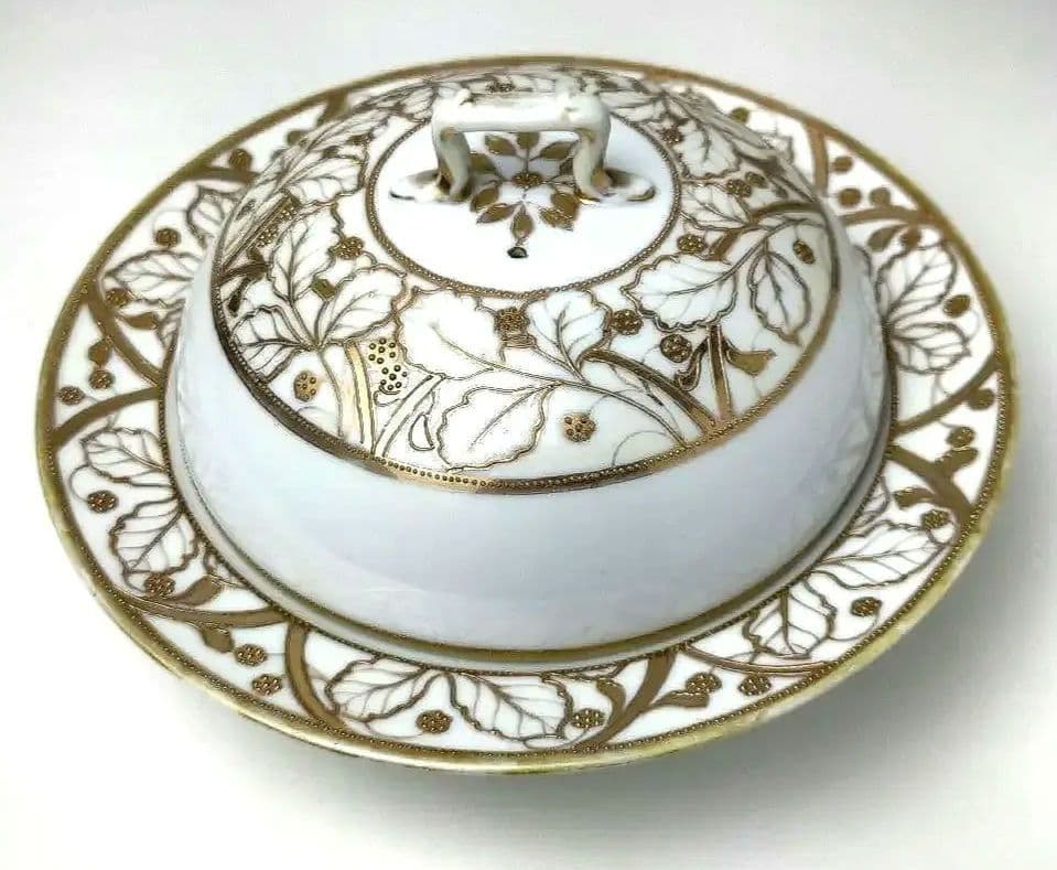 オールドノリタケ 高級「RC刻印」パンケーキ皿