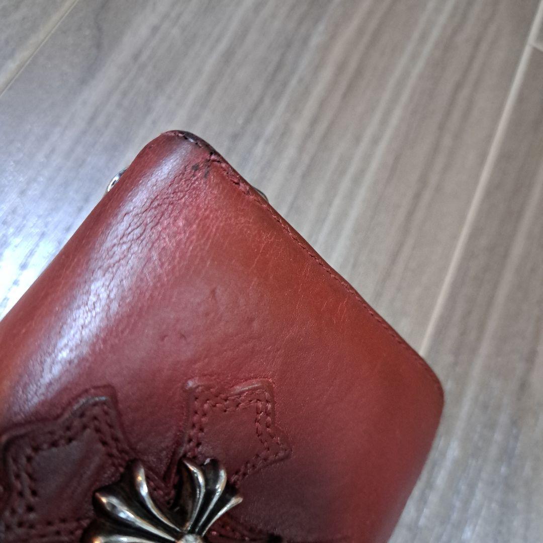 クロムハーツ　スクエアジップビルウォレット『カスタム』　財布　激レア