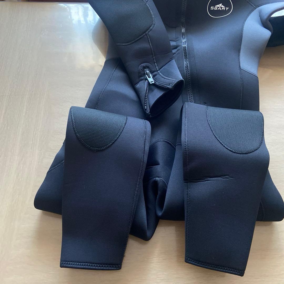 タグ付き未使用MORGEN SKY 5mm フード付ウェットスーツ メンズXL