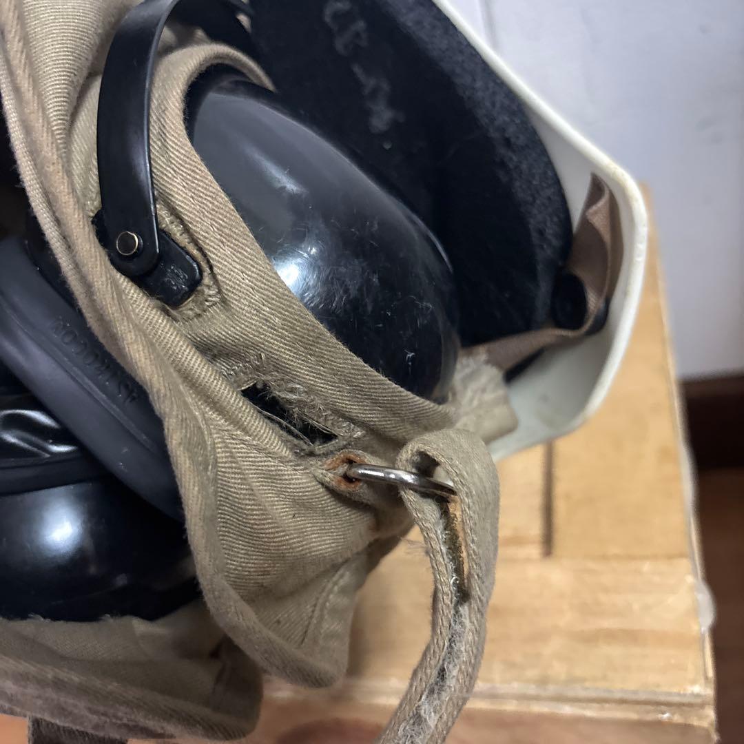 米軍　実物　FLIGHT DECK CREWMAN'S HELMETS ②