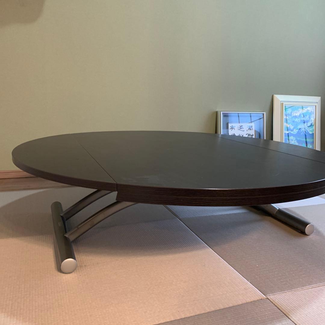 OZZIO オッジオ ロンドリフティングテーブル 昇降式 拡張式