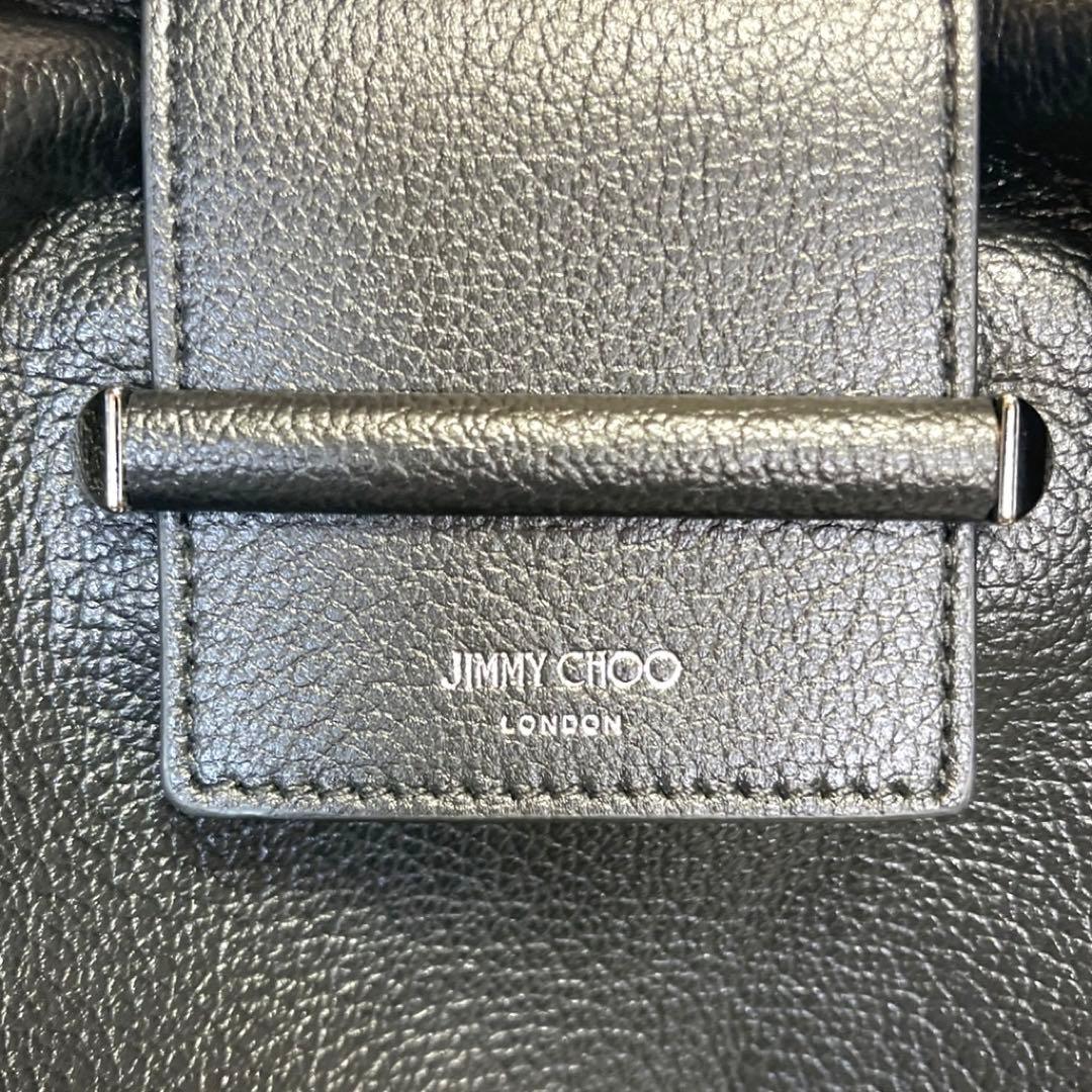 専用品JIMMY CHOO バー ホールドオール ラージ 現行品トートバッグ