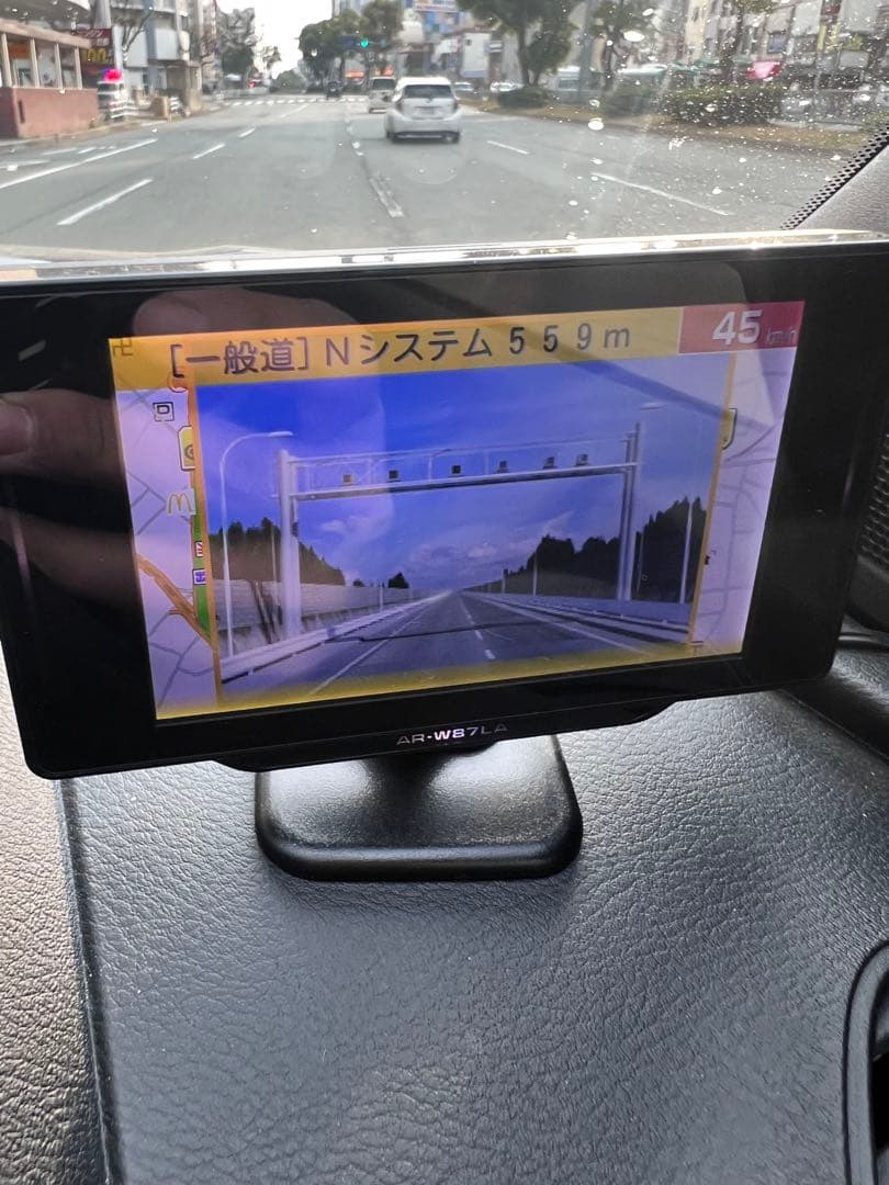 美品 セルスター ASSURA AR-W87 完動品 GPSレーダー