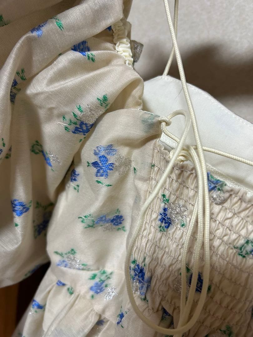 リリーブラウン 3wayシアージャガードペプラムブラウス　正規品