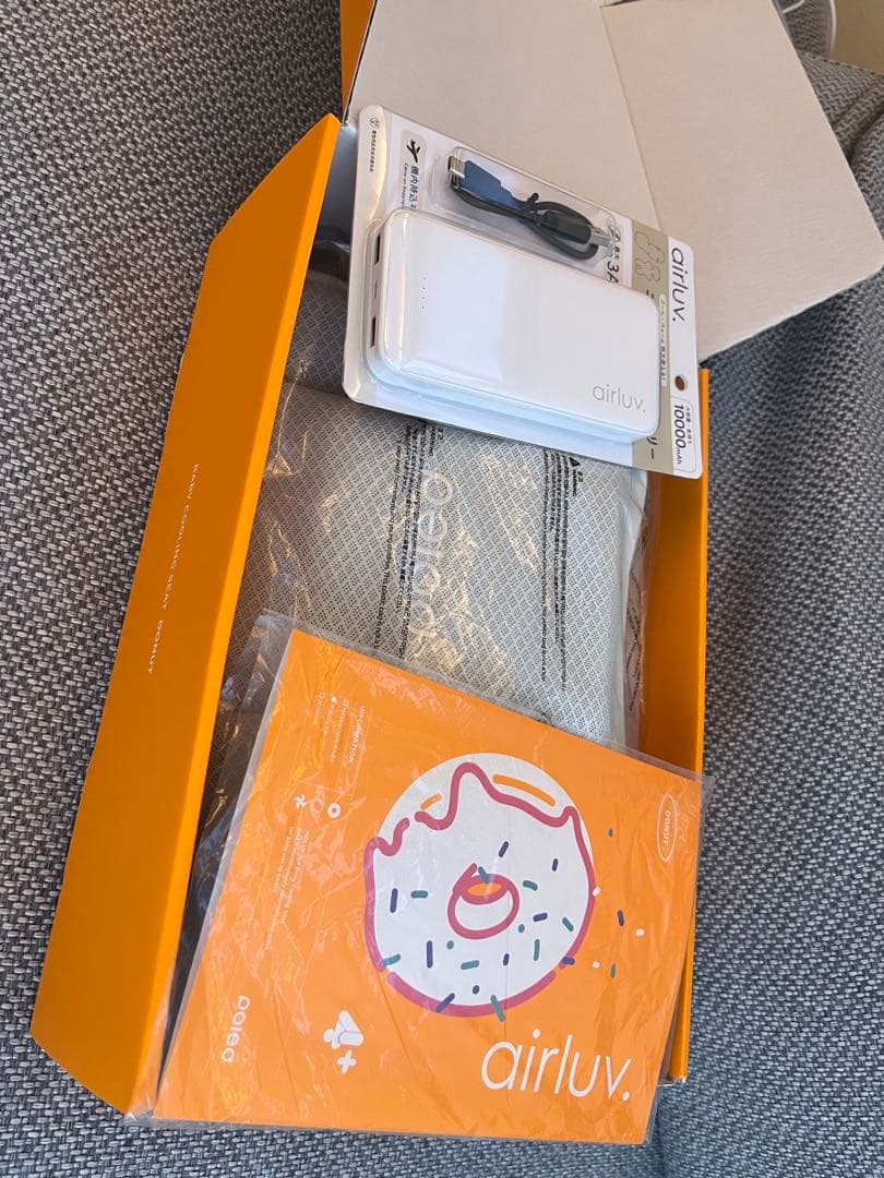 【美品】エアラブ4プラス ドーナツ クールグレー　バッテリー付き