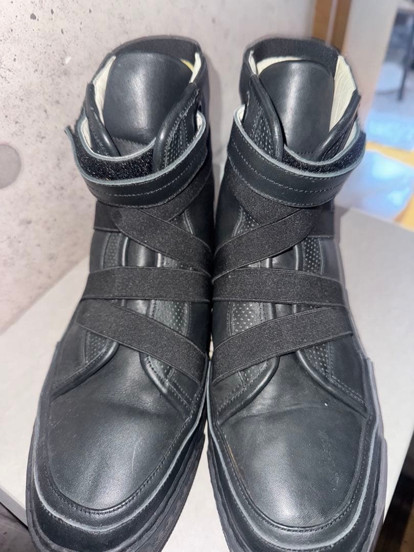 t*r様 alfredobannister strap leather snea