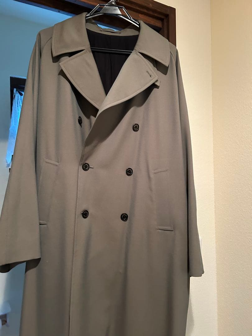 MARKAWARE オーガニックウールサバイバルクロス　トレンチコート