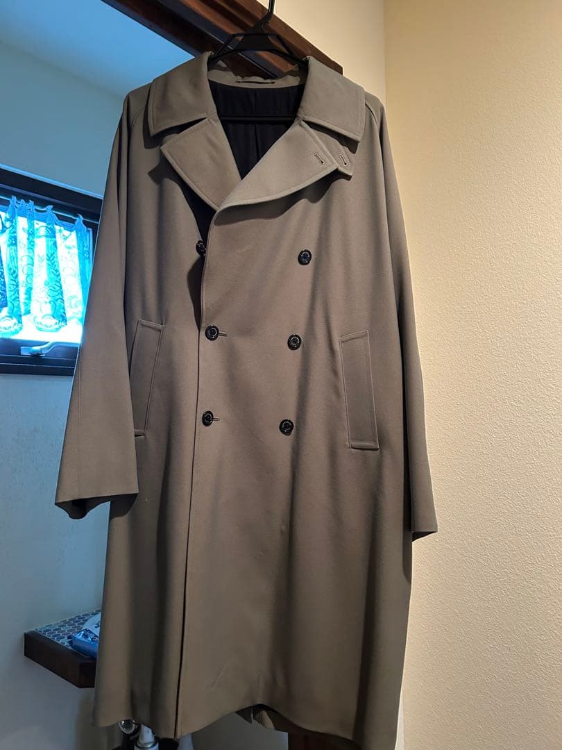 MARKAWARE オーガニックウールサバイバルクロス　トレンチコート