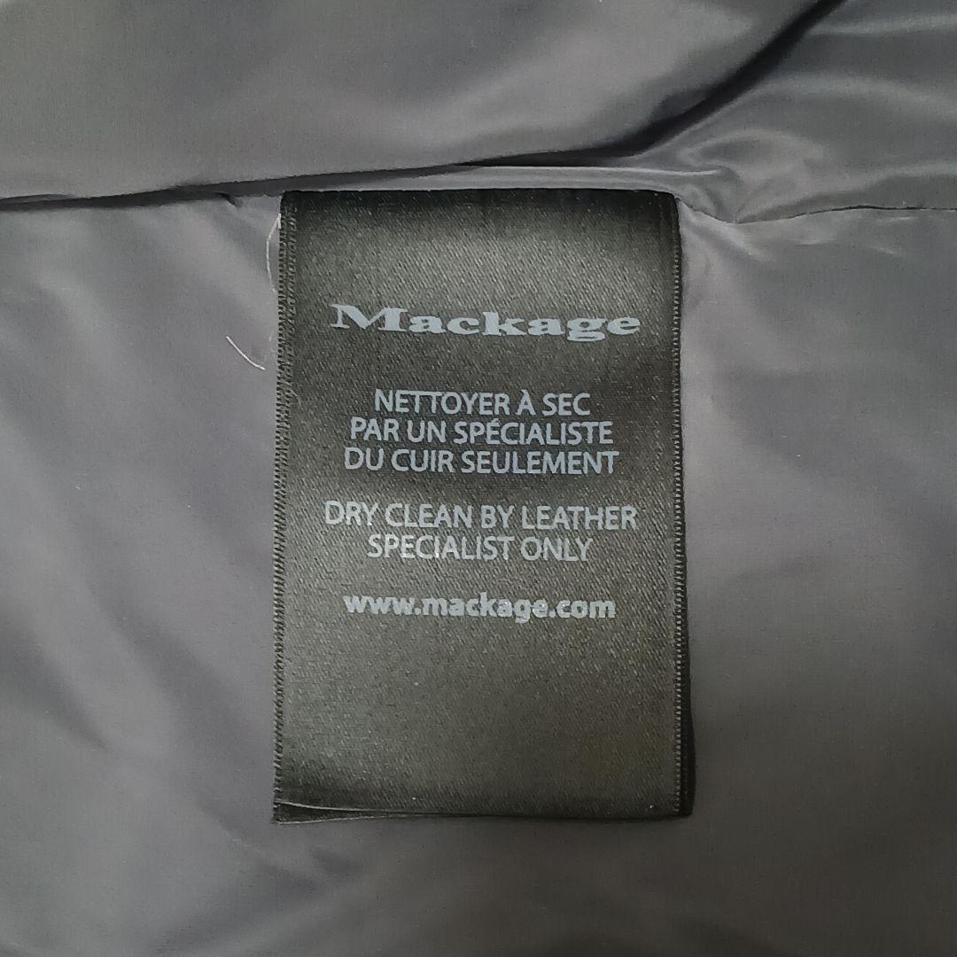 ✨美品✨マッカージュ　アシンメトリージッパー　ケイ　ファー付きフード　M