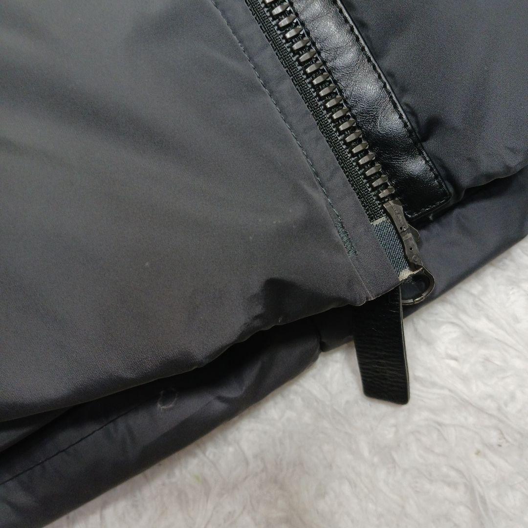 ✨美品✨マッカージュ　アシンメトリージッパー　ケイ　ファー付きフード　M