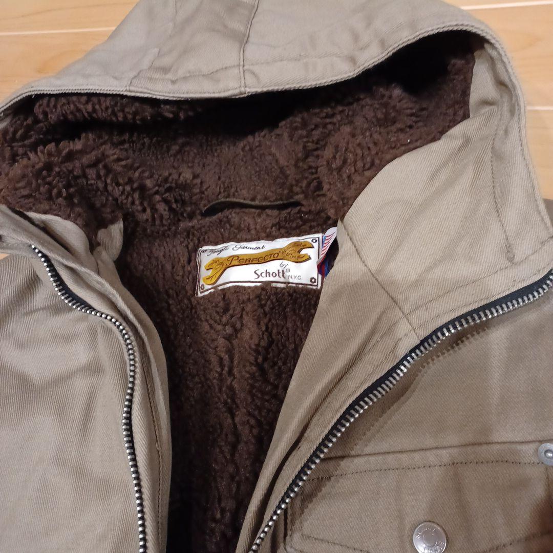 Schott ベージュ ミリタリージャケット