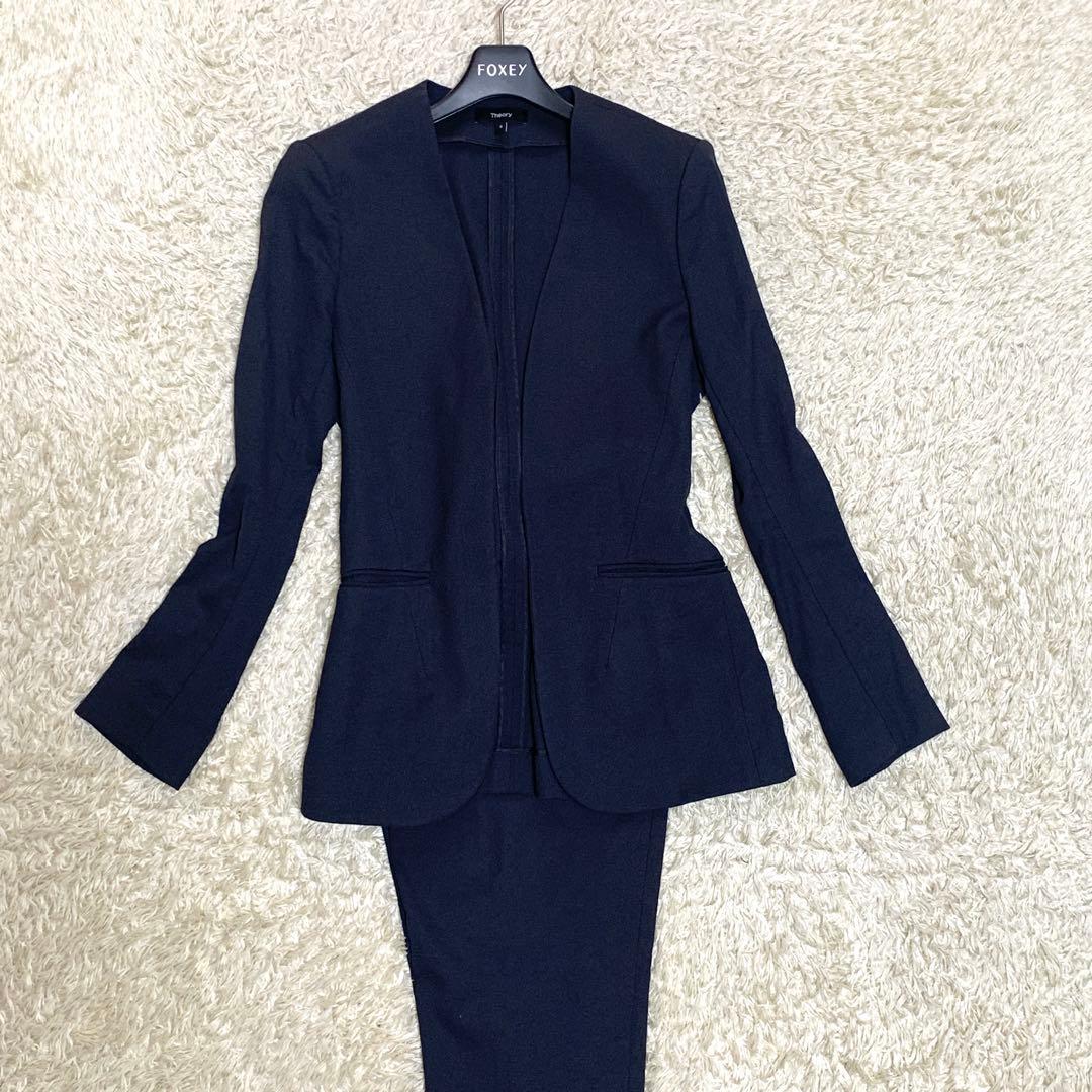 極美品　Theory STRETCH OXFORD 2023 セットアップ 現行