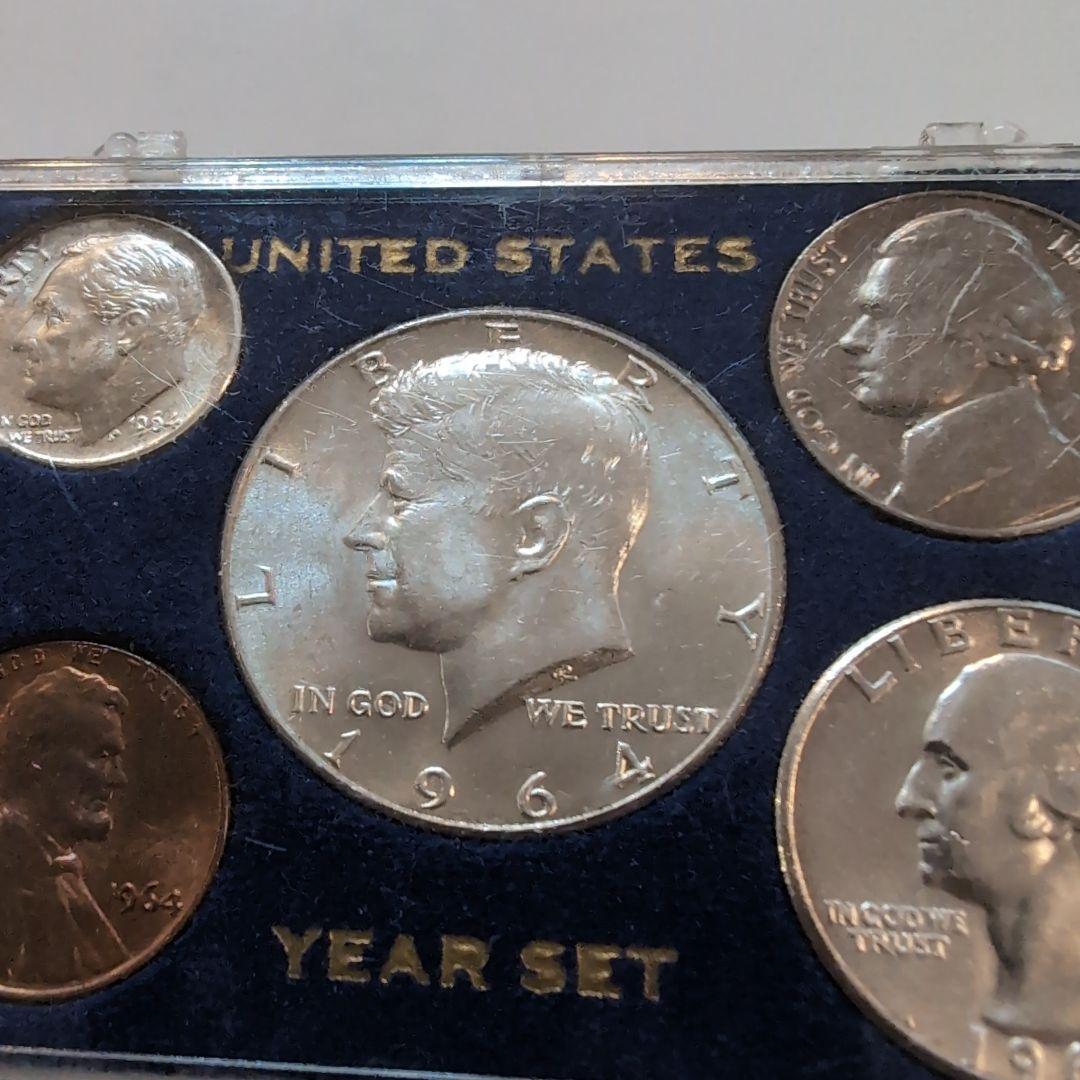 ケネディハーフダラー 1964年アメリカ合衆国セット