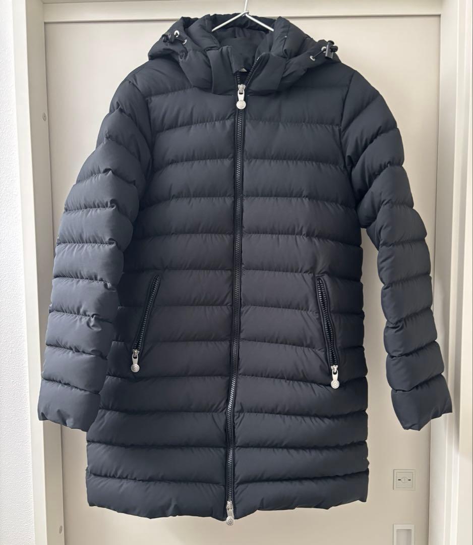 ピレネックス　ロングダウンコート　38 黒