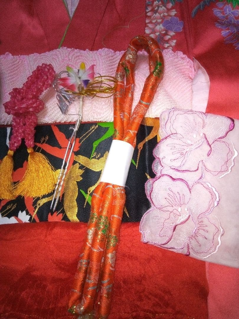 美品【七五三3～5歳女の子】振袖セット