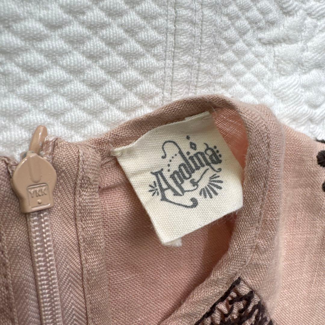 Apolina 刺繍ワンピース　3-5y