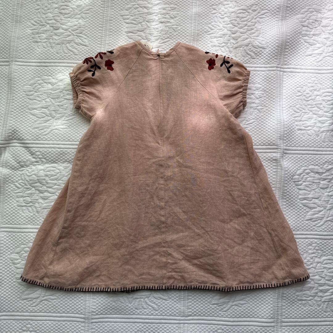 Apolina 刺繍ワンピース　3-5y