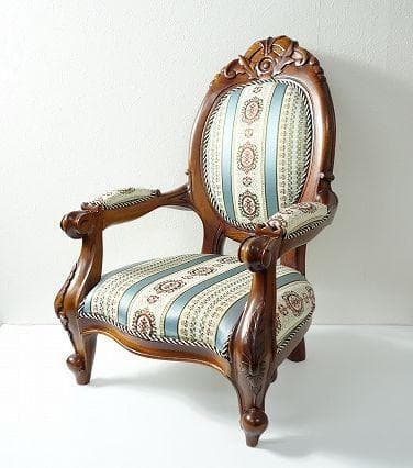 ドールチェア アンティーク調 飾り椅子 猫足 ロココ調 ヨーロピアン風