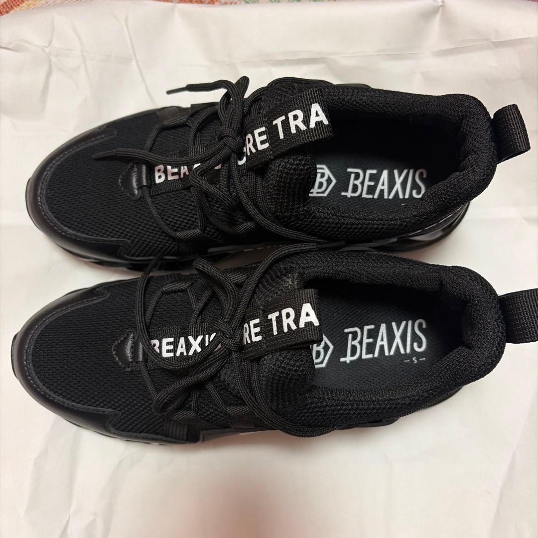 BEAXIS ブラック スニーカー S
