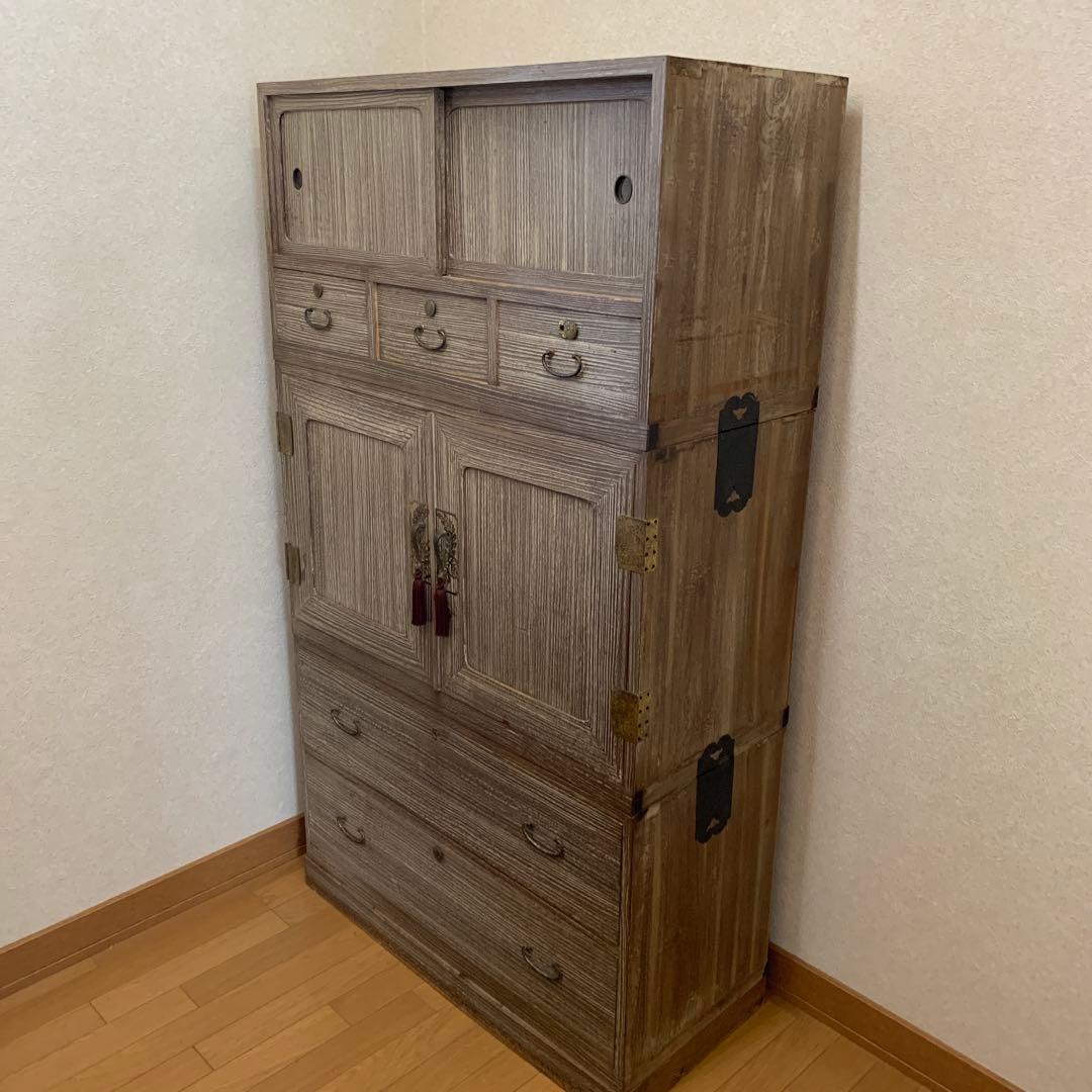 昭和レトロ　木製タンス